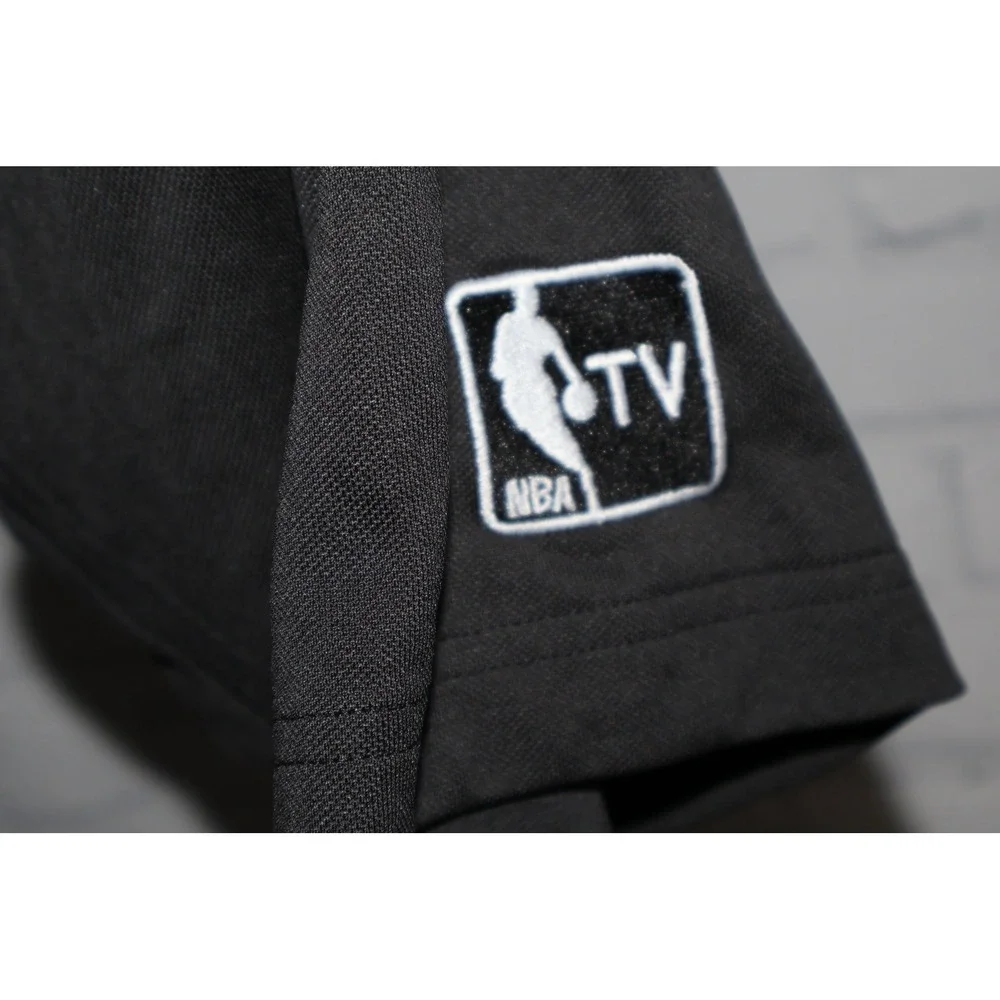 RARE Adidas Polo Shirt Mens XLT Gray NBA TV Logo Basketball 3-Stripes X22289 NEW